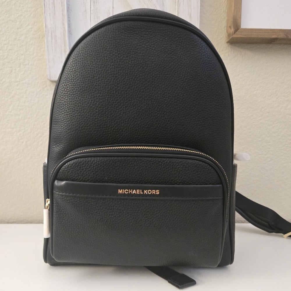 Michael Kors Pebbled Leather Backpack  Stylish & Functional City Bag NWT